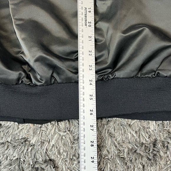 Vintage Rare Black Chalkline Philadelphia Eagles Satin Jacket Large - Picture 9 of 10